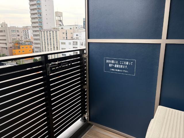 大阪市西区南堀江マンション バルコニー