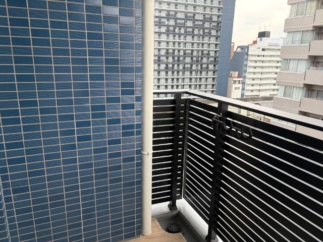 大阪市西区南堀江マンション バルコニー