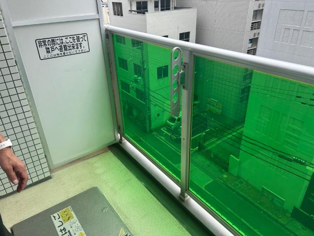大阪市西区新町マンション バルコニー