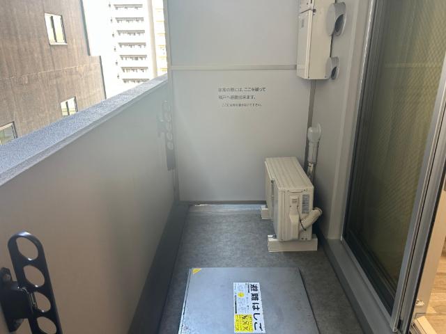 大阪市西区立売堀マンション バルコニー