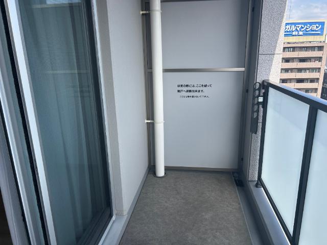 大阪市西区立売堀マンション バルコニー