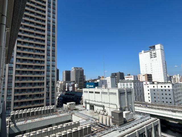 大阪市中央区安土町マンション 眺望