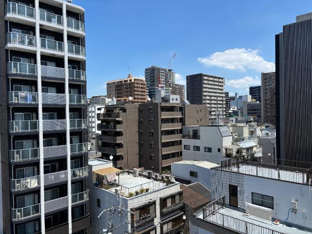大阪市中央区谷町マンション 眺望