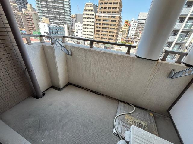 大阪市中央区谷町マンション バルコニー