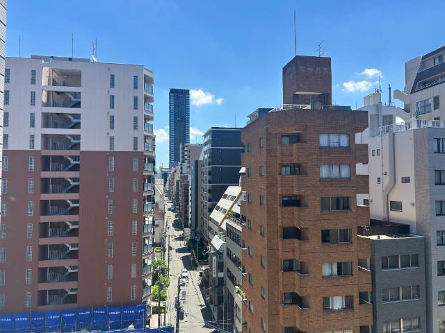 大阪市中央区東高麗橋マンション 眺望