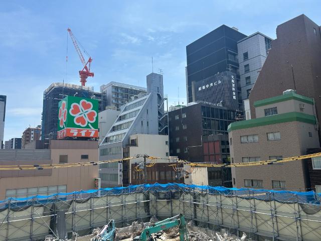 大阪市中央区久太郎町マンション 眺望