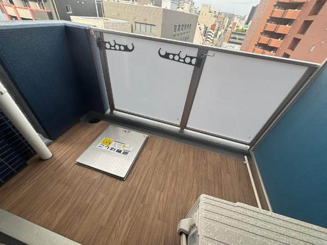 大阪市中央区材木町マンション バルコニー