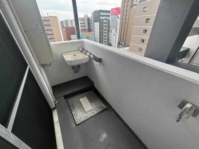 大阪市浪速区幸町マンション バルコニー
