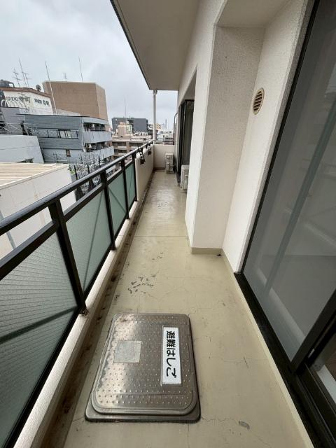 大阪市浪速区幸町マンション バルコニー