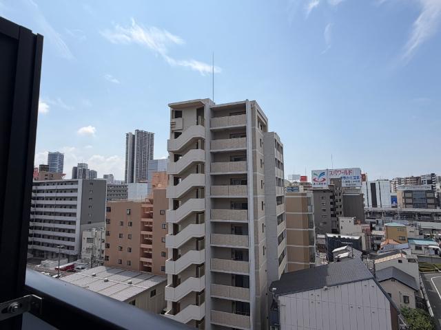 大阪市福島区海老江アパート 眺望