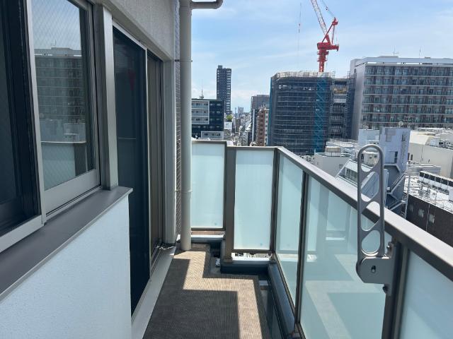 大阪市中央区久太郎町マンション バルコニー