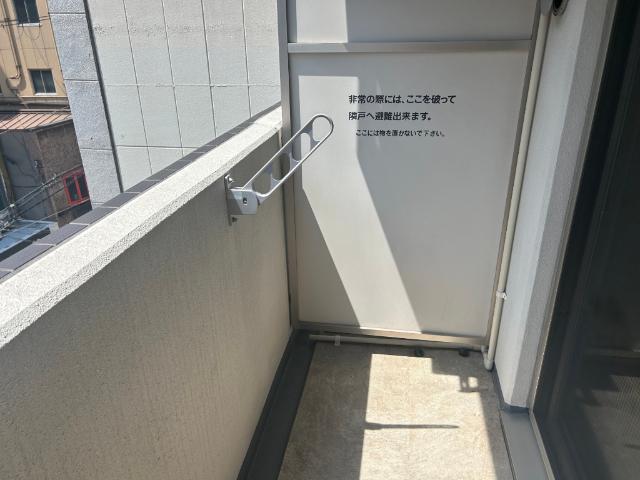 大阪市中央区久太郎町マンション バルコニー