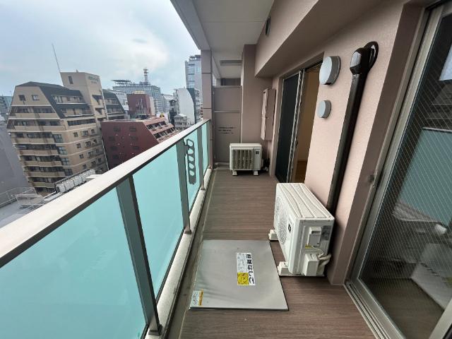 大阪市中央区常盤町マンション バルコニー