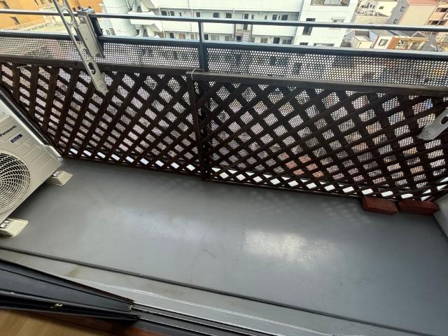 大阪市港区波除マンション バルコニー