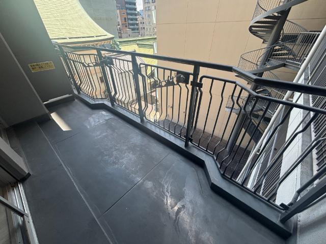 大阪市西区北堀江マンション バルコニー