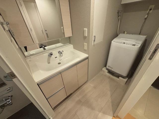 大阪市西区靱本町マンション 洗面