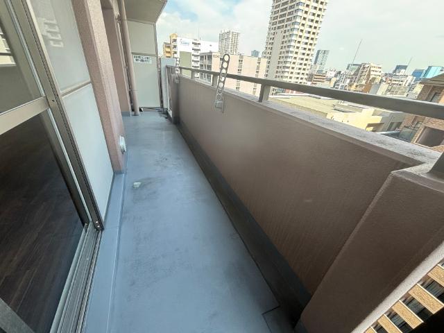 大阪市西区江戸堀マンション バルコニー