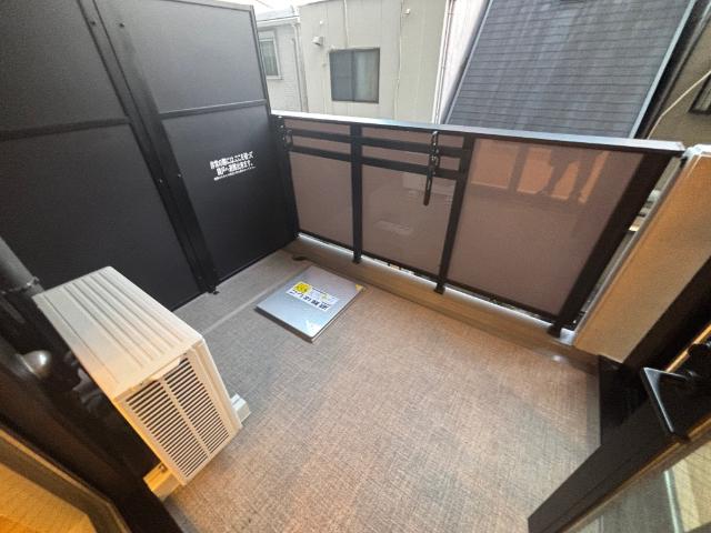 大阪市中央区谷町マンション バルコニー