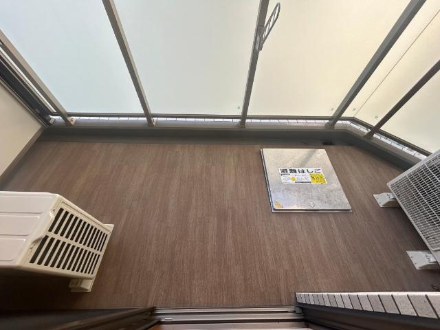 大阪市中央区鎗屋町マンション バルコニー