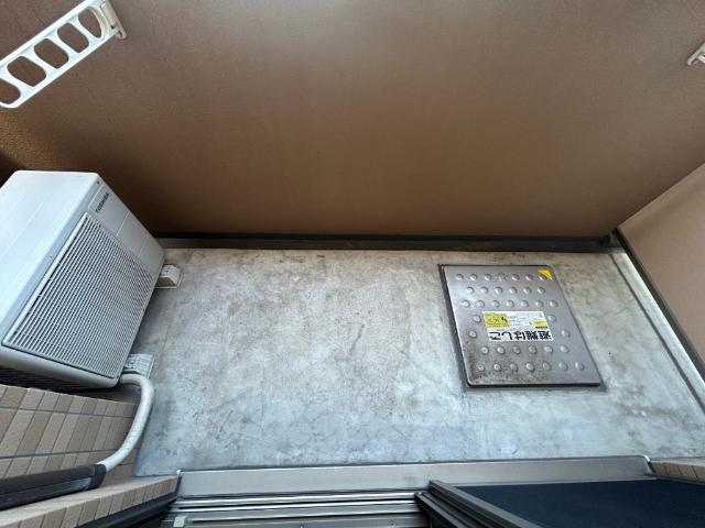 大阪市中央区博労町マンション バルコニー