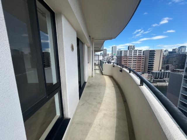 大阪市浪速区幸町マンション バルコニー
