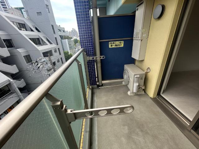 大阪市西区江戸堀マンション バルコニー
