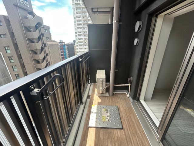 大阪市西区京町堀マンション バルコニー