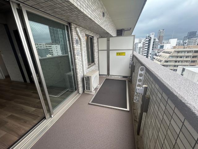 大阪市西区南堀江マンション バルコニー