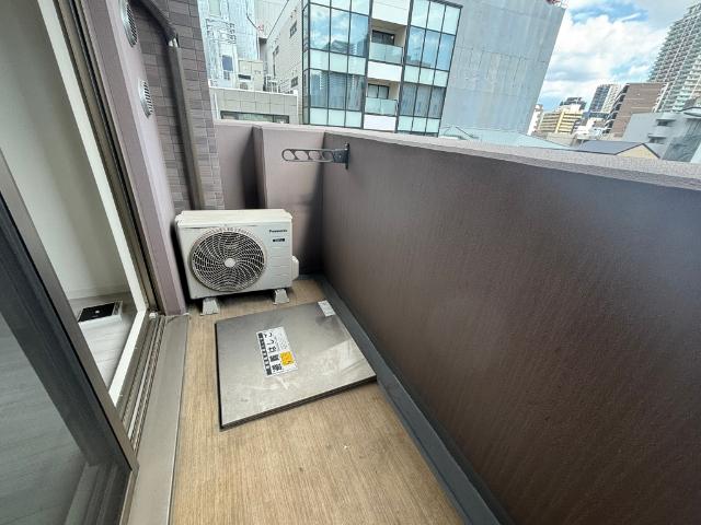 大阪市北区西天満マンション バルコニー
