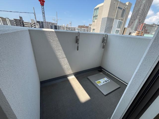 大阪市西区立売堀マンション バルコニー