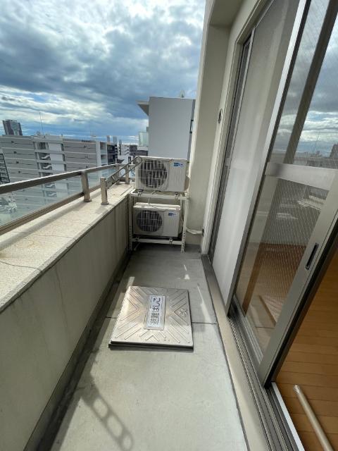大阪市西区立売堀マンション バルコニー