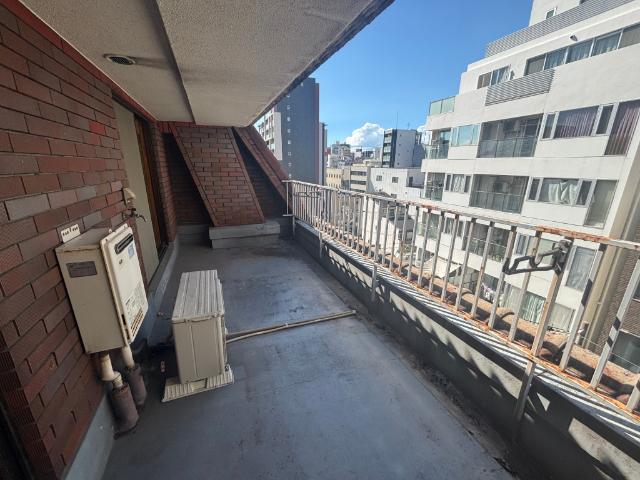大阪市西区南堀江マンション バルコニー