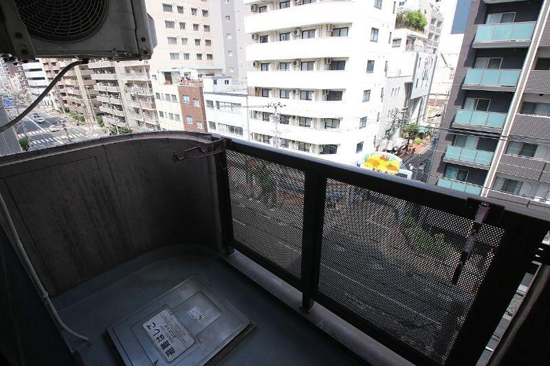 大阪市西区南堀江マンション バルコニー