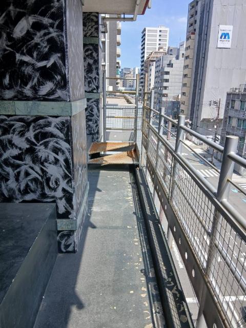 大阪市西区立売堀マンション バルコニー