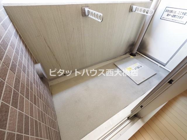大阪市西区江戸堀マンション バルコニー