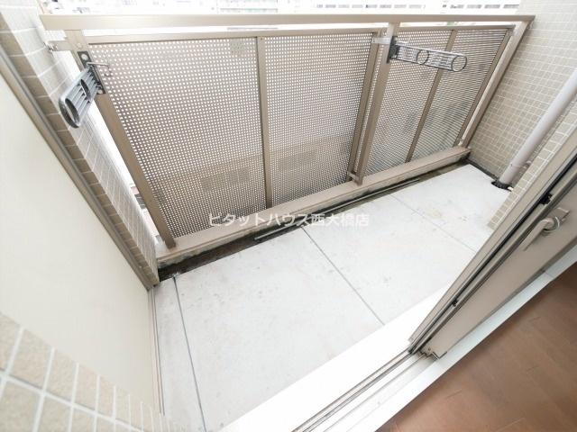 大阪市西区立売堀マンション バルコニー