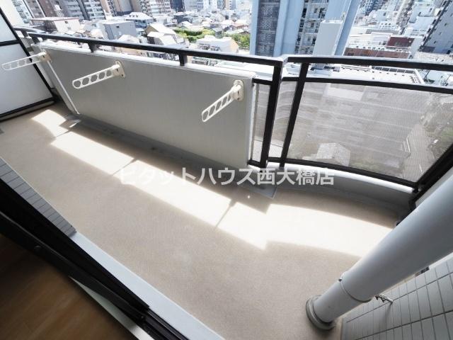 大阪市中央区上本町西マンション バルコニー