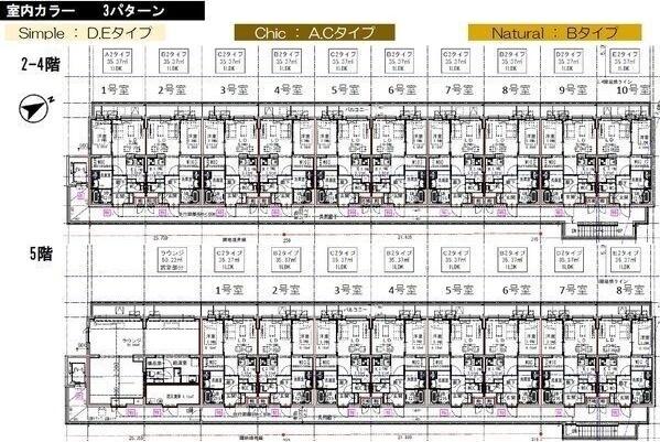 高石市高師浜マンション 地形図・案内図