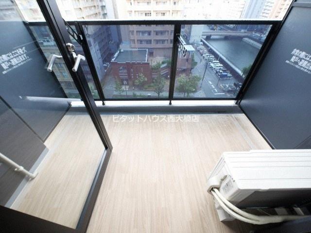 大阪市西区南堀江マンション バルコニー