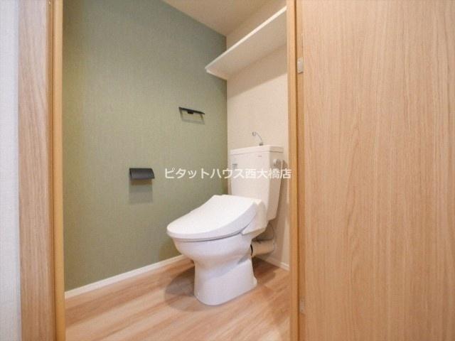 大阪市西区南堀江マンション トイレ