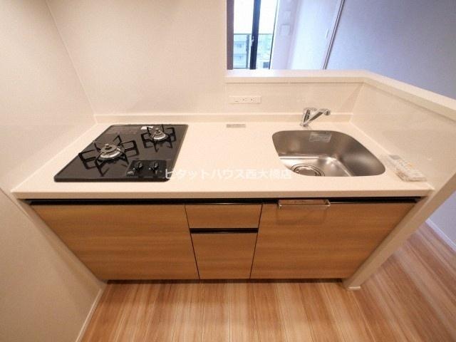 大阪市西区南堀江マンション キッチン