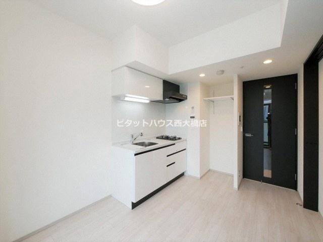 大阪市西区北堀江マンション リビング