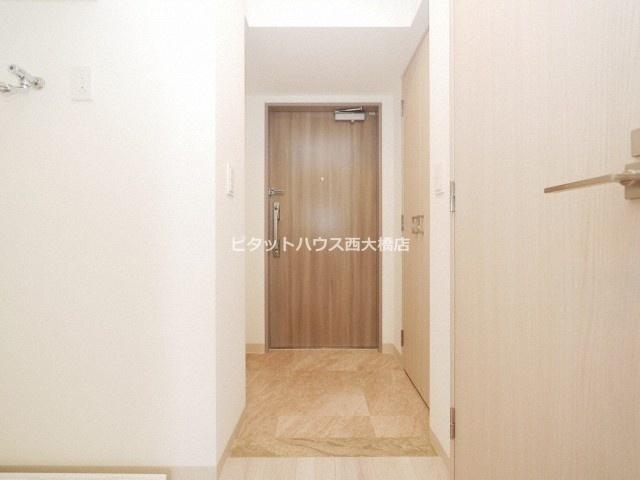 大阪市西区新町マンション 玄関