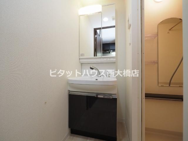 大阪市西区新町マンション 洗面