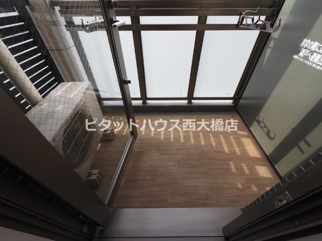 大阪市西区新町マンション バルコニー