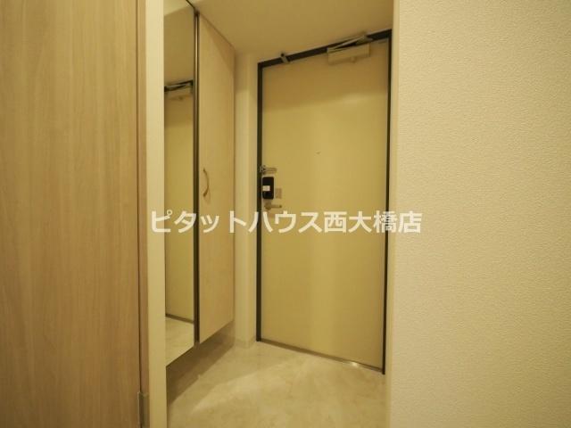 大阪市西区新町マンション 玄関