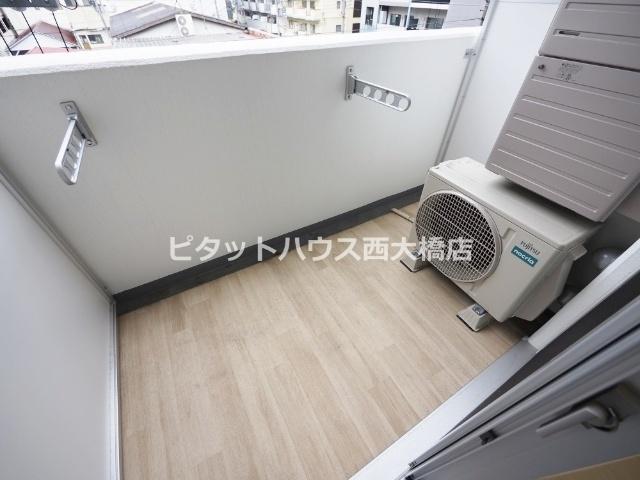 大阪市西区新町マンション バルコニー
