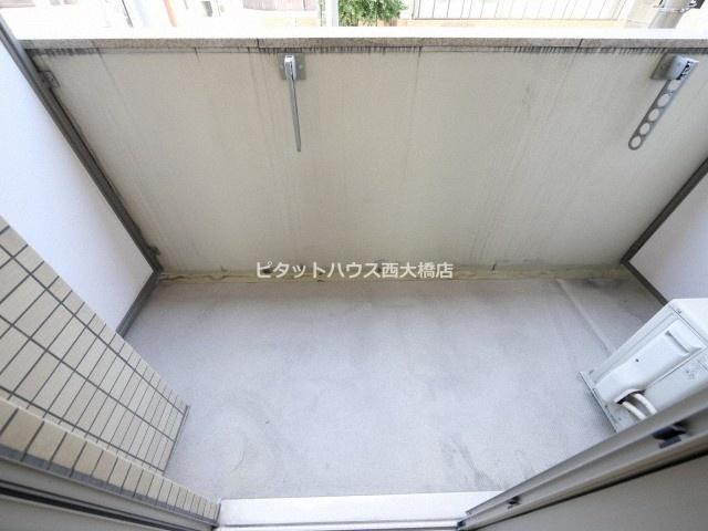 大阪市西区北堀江マンション バルコニー