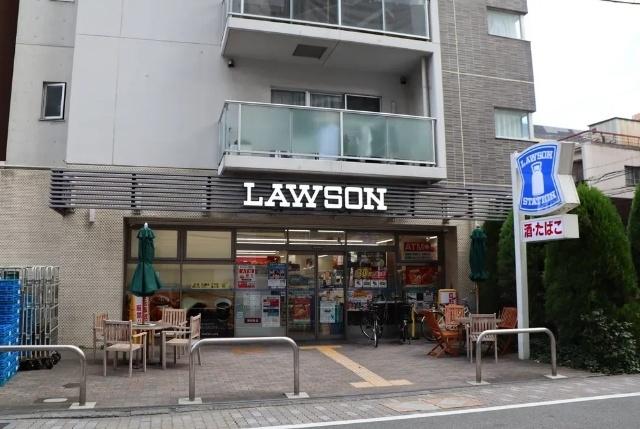 ローソン安堂寺町二丁目店：166m