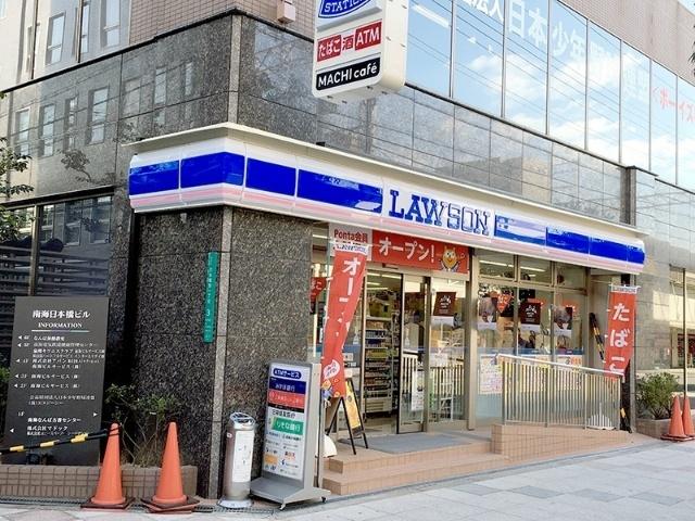 ローソン日本橋4丁目店：65m
